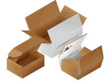 Corrugated cardboard boxes