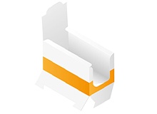 Counter display with snap lock base