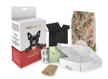 Get a free folding box sample box