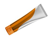 Laminát metalický, potištěný - 35 mm - zacvakávací uzávěr