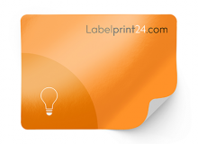 Fluorescent paper, ORANGE, permanent