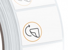 White paper, matte, removable