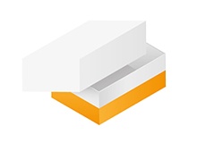 Scatola fondo coperchio