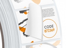 Multi layer labels - 2 pages - with number codes