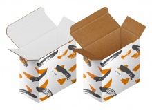 Folding boxes with tuck-in flap