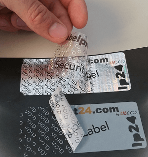 Impression étiquette hologramme de sécurité - le meilleur prix avec labelprint24