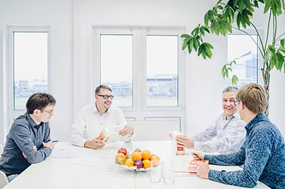 Gemeinsam entwickeln wir neue innovative Produkte 